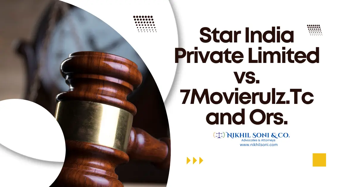 Star India Private Limited vs. 7Movierulz.Tc and Ors.