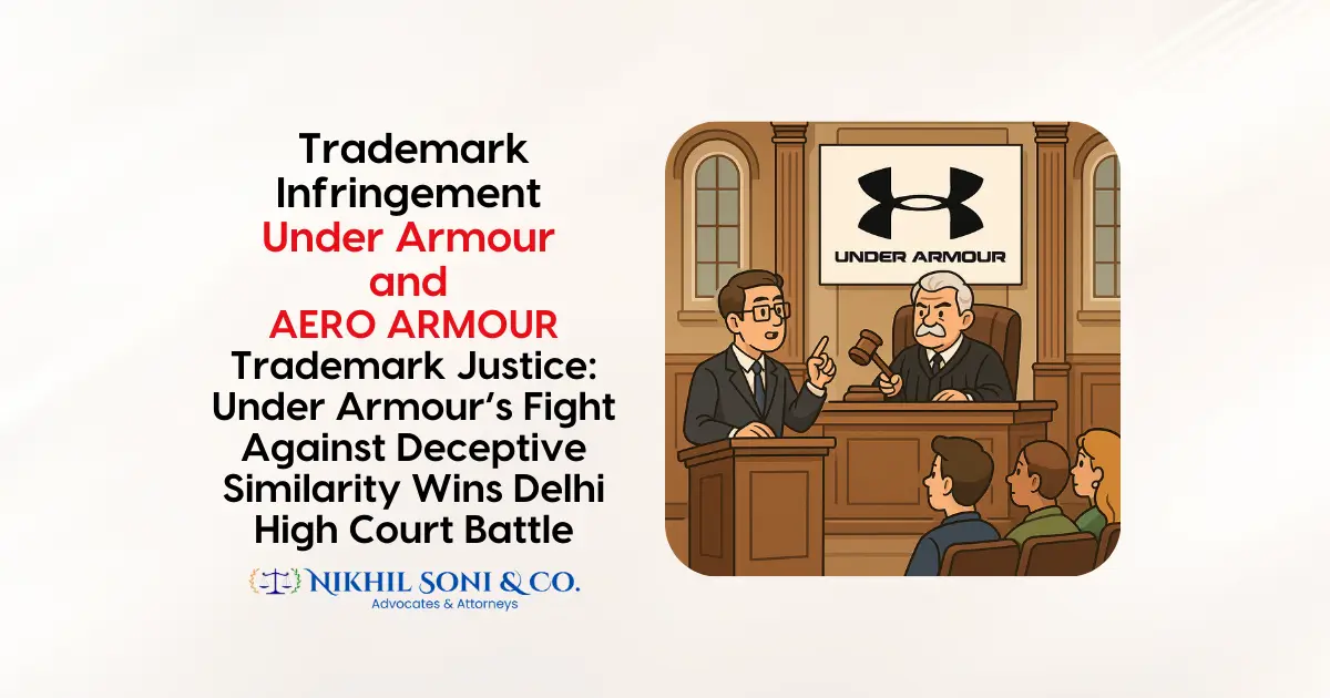 Trademark Infringement Under Armour and AERO ARMOUR